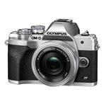 Digitálny fotoaparát Olympus E-M10 Mark IV 1442 EZ kit silver/silver V207132SE000