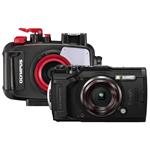 Digitálny fotoaparát Olympus TG-6 Black Open Water Diver Kit V104210BE020