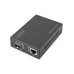 DIGITUS 10 Gigabit Ethernet Media Converter, SFP podporuje 1G, 2,5G, 5G a 10G, otevřený slot DN-82211