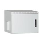 DIGITUS 12U IP55 outdoor wall mounting cabinet, 713x600x450 mm, color grey RAL 7035 DN-19 12U-I-OD