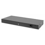 DIGITUS 16-Port Gigabit + 2-Port Gigabit SFP Multi-Mode Unmanaged PoE Switch DN-95347-1
