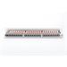 DIGITUS 19" patch panel 24port 1U Cat6A, STP, Krone LSA+, vyväz. lišta, sivý RAL7035 DN-91624S-EA