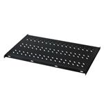 Digitus 19"pevná police pro 100cm rack., 483x745x30,černá,nosn.50kg DN-19 TRAY1-1000-ECB