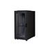 DIGITUS 26U server cabinet, 1260x600x1000 mm, color black RAL 9005 glass door DN-19 SRV-26U-B-G-1