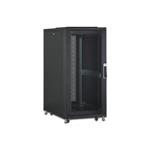 DIGITUS 26U server cabinet, 1260x600x1000 mm, color black RAL 9005 perforated door DN-19 SRV-26U-B-1