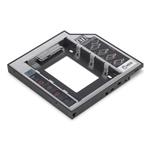 Digitus 2nd SSD/HDD Caddy SATA to SATA III Supports 2.5 SSD or HDD with SATA I-III, 129x128x12,7 mm DA-71109