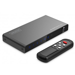 DIGITUS 3x1 HDMI Switch, 8K/60Hz (4:4:4), HDR, HDCP 2.3 DS-55333