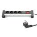 Digitus 4-way office socket strip with 2x USB ports DA-70614