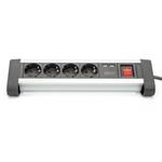 Digitus 4-way office socket strip with 2x USB ports DA-70614