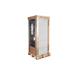 DIGITUS 42U 19'' Free Standing Network Cabinet, 2010x800x800 mm, color grey RAL 7035, with glass front d DN-19 42U-8/8-D