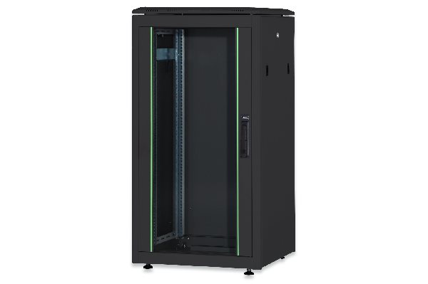 Digitus 42U network cabinet 2053x600x1000 mm, color black RAL 9005 DN-19 42U-6/10-B-1
