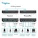DIGITUS 4K/60Hz Wireless HDMI KVM Extender Set, 100m, black DS-55360