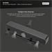 DIGITUS 4K All-in-One Video Bar, Set ePTZ, AI, 4x mikrofon / 1x reproduktor, 1x stolní mikrofon DS-55580