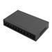 DIGITUS 8+2 Port FE PoE Switch 8 Port PoE 802.3at, 10/100 Mbps DN-95354