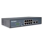 DIGITUS 8 Port Fast Etherent PoE Switch + 2 Uplinks DN-95323-1
