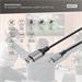 Digitus 8K@60Hz, mini DP to DP; DP 1.4 Alu housing; Black; 2m DB-340106-020-S