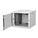 Digitus 9U wall mounting cabinet 509x600x600 mm, color grey (RAL 7035) DN-19 09U-6/6