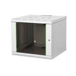 Digitus 9U wall mounting cabinet 509x600x600 mm, color grey (RAL 7035) DN-19 09U-6/6