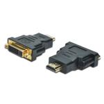 Digitus adaptér HDMI A samec / DVI(24+5) samice, čierno/šedý AK-330505-000-S
