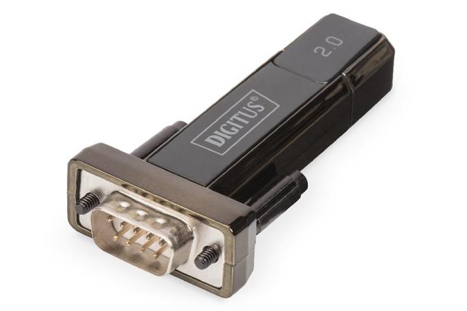 Digitus Adapter USB 2.0 to RS232 (DB9) with cable USB A M/F 80cm DA-70167