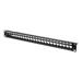 Digitus Blank Patch Panel, 24 port, stíněný, 1U, černý DN-91411