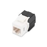 Digitus CAT 5e Keystone Jack, nestíněný RJ45 na LSA, připojení bez použití nástrojů