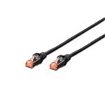 Digitus CAT 6 S-FTP patch cable, Cu, LSZH AWG 27/7, length 7 m, color black DK-1644-070/BL