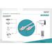 Digitus CAT 6 S-FTP patch cord, Cu, LSZH AWG 27/7, length 4 m, color grey DK-1644-040