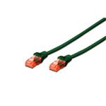 Digitus CAT 6 U-UTP patch cable, Cu, LSZH AWG 26/7, length 0.25 m, color green