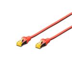 Digitus CAT 6A S-FTP patch cable, Cu, LSZH AWG 26/7, length 10 m, color red DK-1644-A-100/R