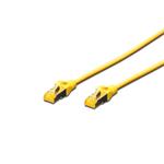 Digitus CAT 6A S-FTP patch cable, Cu, LSZH AWG 26/7, length 10 m, color yellow DK-1644-A-100/Y