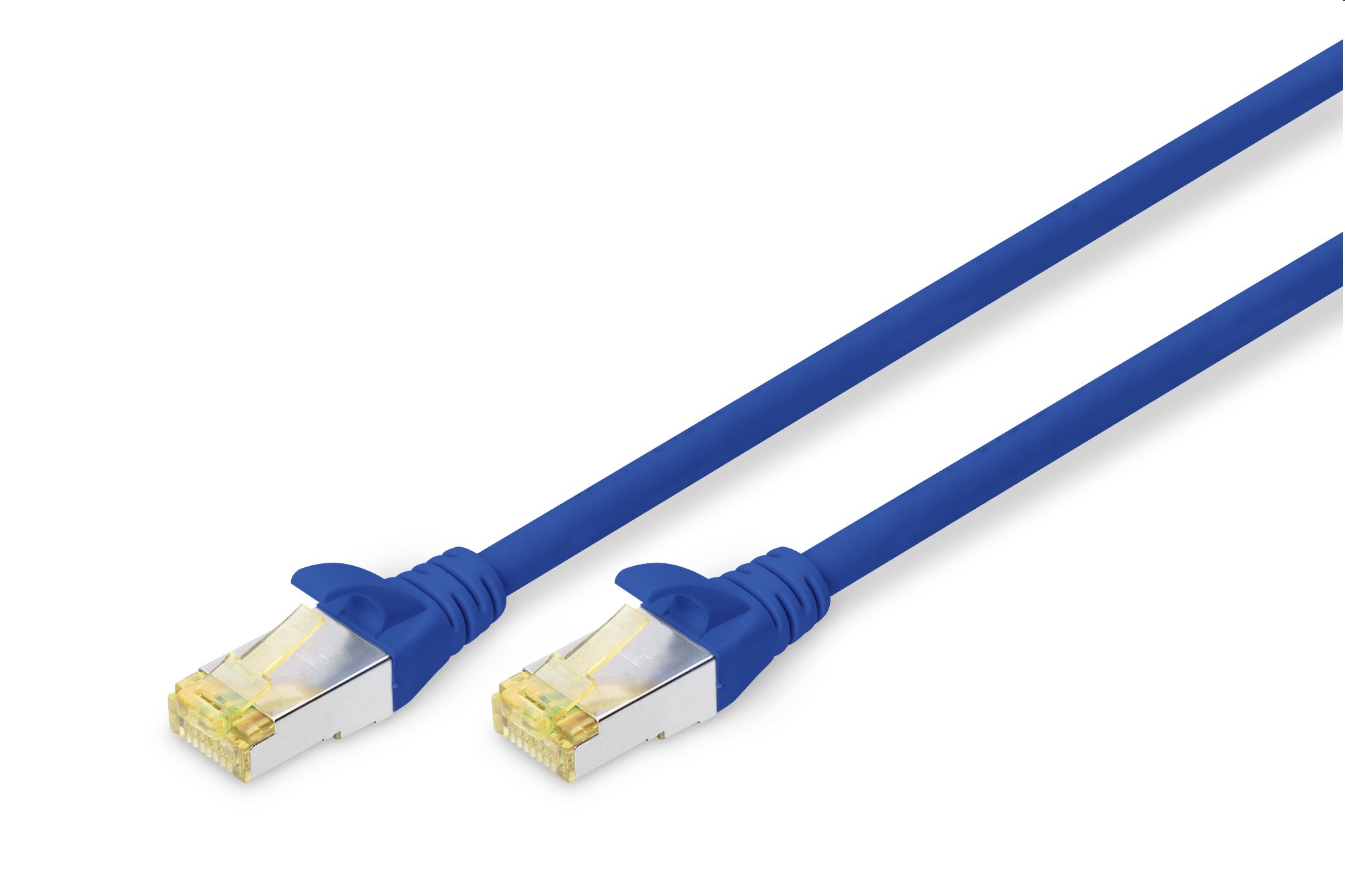 Digitus CAT 6A S-FTP patch cable, Cu, LSZH AWG 26/7, length 2 m, color blue DK-1644-A-020/B