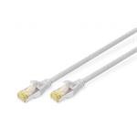 Digitus CAT 6A S-FTP patch cable, Cu, LSZH AWG 26/7, length 4 m, color grey DK-1644-A-040