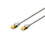 Digitus CAT 6A S-FTP patch cable, LSOH, Cu, AWG 26/7, Length 1m , color grey