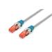 DIGITUS Color spony pro Patch kabel, balíček 100ks, modrá A-CC-B