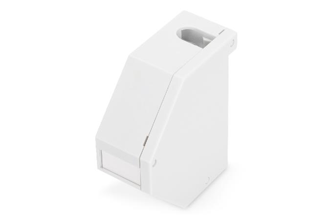 Digitus DIN-Rail adapter for 1x Keystone Modules IP20, inclusive labeling field, dust cover, earthing spring, s AN-25186