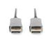 Digitus DisplayPort AOC hybrid-fiber connection cable M/M, 20m, UHD 8K@60Hz, CE, gold, bl AK-340107-200-S