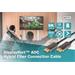Digitus DisplayPort AOC hybrid-fiber connection cable M/M, 20m, UHD 8K@60Hz, CE, gold, bl AK-340107-200-S