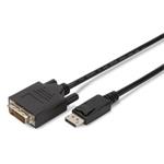 Digitus DisplayPort připojovací kabel, DP/M- DVI (24+1)/M 1.0m AK-340301-010-S