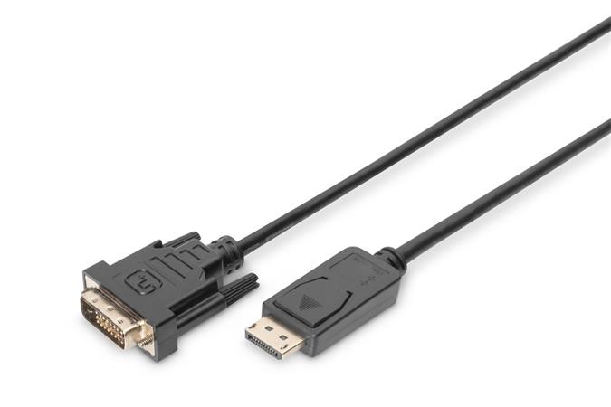 Digitus DisplayPort připojovací kabel, DP/M- DVI (24+1)/M 2.0m AK-340306-020-S