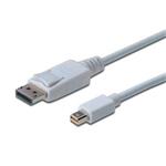 Digitus DisplayPort připojovací kabel, mini DP/M - DP/M 2.0m AK-340102-020-W