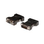 Digitus DVI adapter, DVI(24+5) - HD15 M/F, DVI-I dual link, bl, (Digitus polybag)
