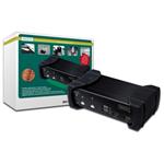 DIGITUS DVI-Audio-USB-KVM switch, 2-port, with integrated USB 2.0 Hub DS-12820