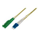 Digitus Fiber Optic Patch Cord, E2000 (APC) to LC (PC) Singlemode 09/125 µ, Duplex, Length 1 m AL-9E2000LC-01I