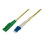 Digitus Fiber Optic Patch Cord, E2000 (APC) to LC (PC) Singlemode 09/125 µ, Duplex, Length 15 m AL-9E2000LC-15I