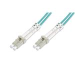 Digitus Fiber Optic Patch Cord, LC to LC Multimode 50/125 a, Duplex Length 20m, Class OM3 DK-2533-20/3