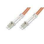 DIGITUS Fiber Optic Patch Cord, LC to LC, Multimode, OM2, 50/125 µ, Duplex Length 3m DK-2533-03