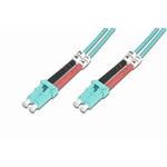 DIGITUS Fiber Optic Patch Cord, LC to LC, Multimode, OM3, 50/125 µ, Duplex Length 7m DK-2533-07/3