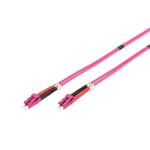 DIGITUS Fiber Optic Patch Cord, LC to LC, Multimode OM4 - 50/125 µ, Duplex Length 7m DK-2533-07-4