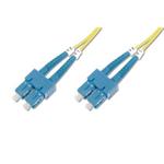 Digitus Fiber Optic Patch Cord, SC to SC OS2, Singlemode 09/125 µ, Duplex, Length 3m DK-2922-03